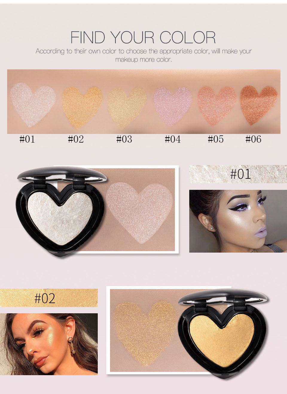 Gold Highlighter Powder