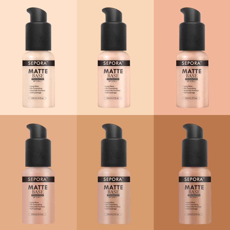 Matte Liquid Foundation Cream