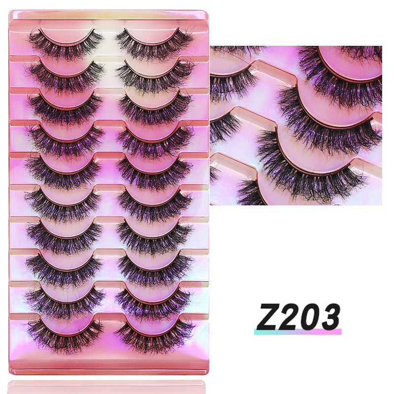 False Eyelashes 10 Pairs