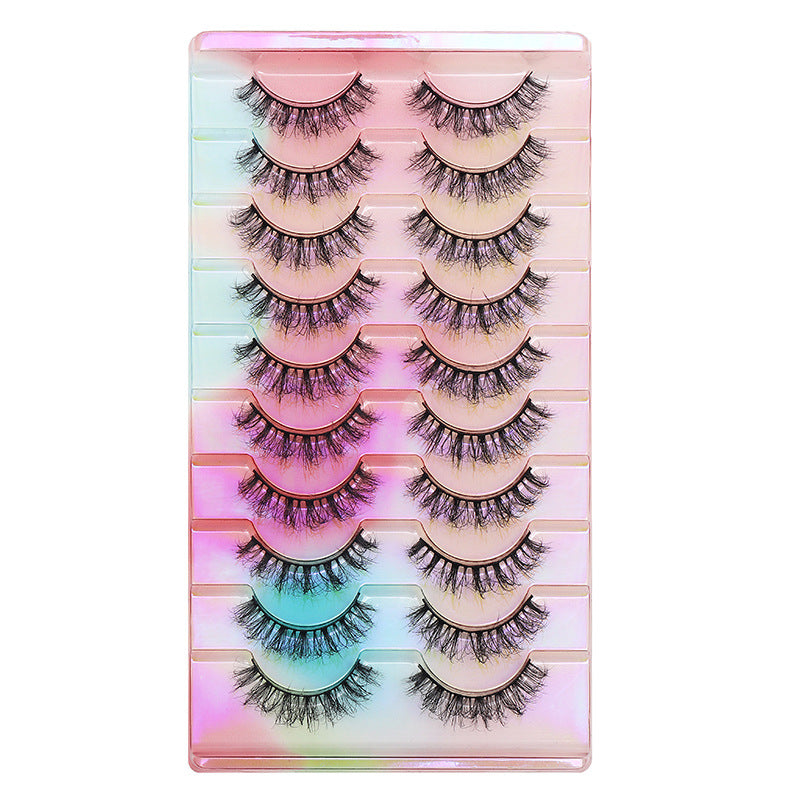 False Eyelashes 10 Pairs