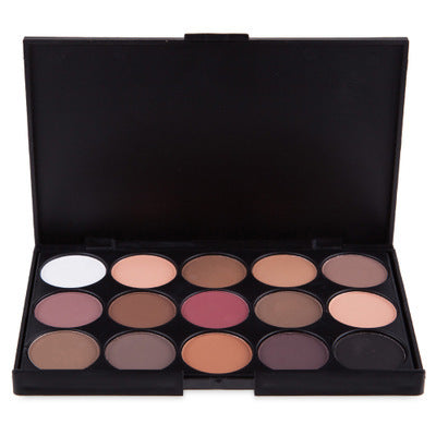 15 colors smokey eyeshadow