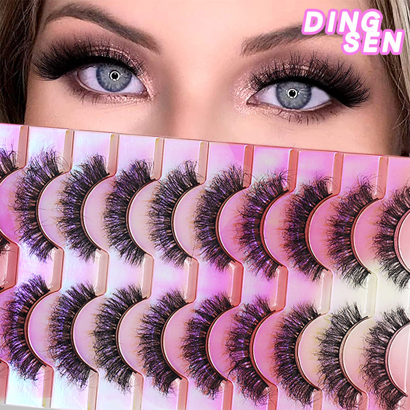 False Eyelashes 10 Pairs