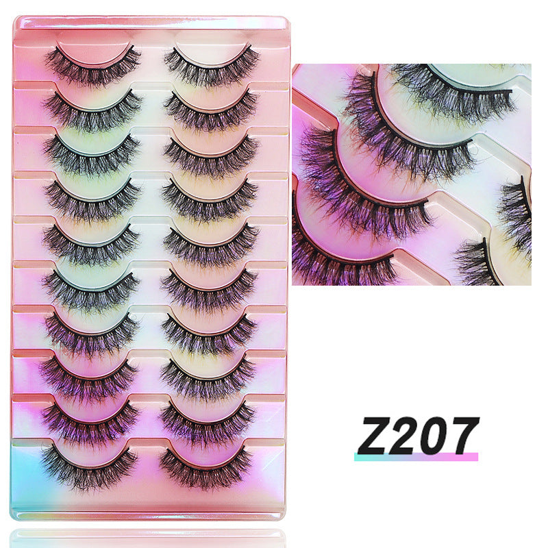 False Eyelashes 10 Pairs