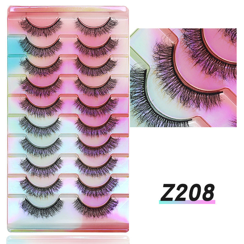 False Eyelashes 10 Pairs