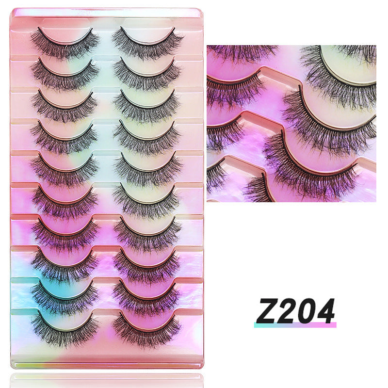 False Eyelashes 10 Pairs