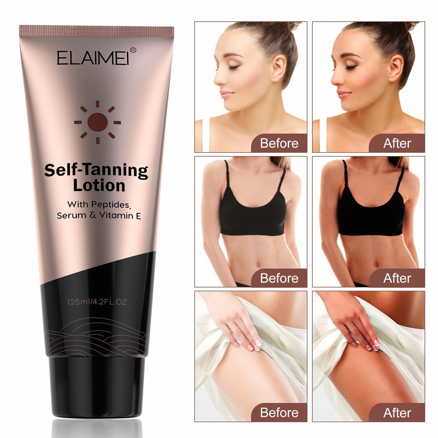 Elaimei Self Tanning Lotion