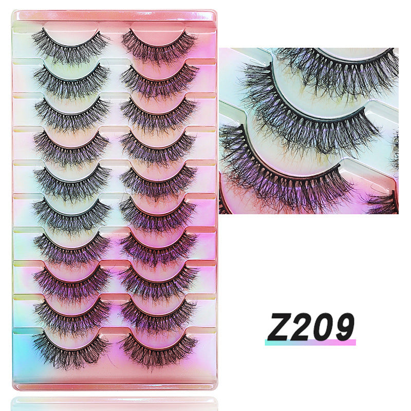 False Eyelashes 10 Pairs